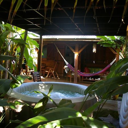 Kaz Creole Aventure Tropicale Insolite, Fibre, Jardin Et Jacuzzi Prives Saint-Francois  Exterior foto
