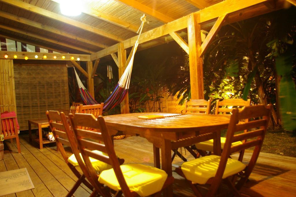 Kaz Creole Aventure Tropicale Insolite, Fibre, Jardin Et Jacuzzi Prives Saint-Francois  Cameră foto