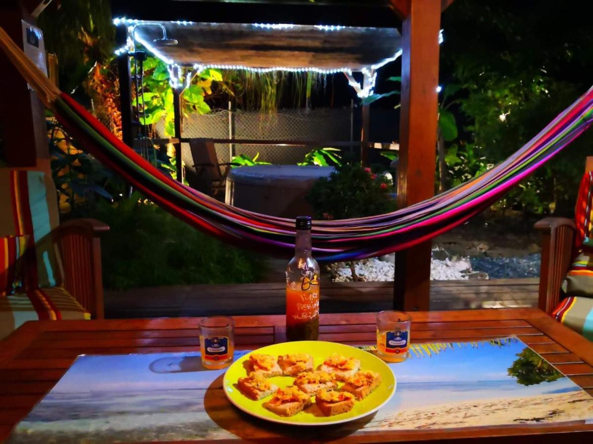 Kaz Creole Aventure Tropicale Insolite, Fibre, Jardin Et Jacuzzi Prives Saint-Francois  Exterior foto