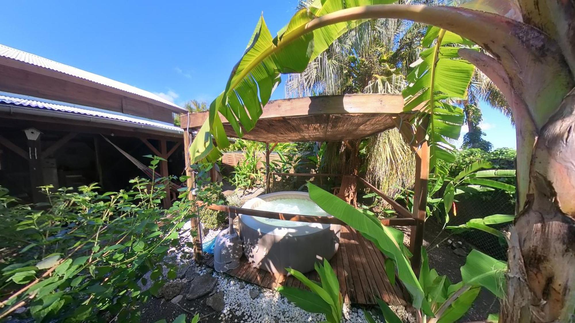 Kaz Creole Aventure Tropicale Insolite, Fibre, Jardin Et Jacuzzi Prives Saint-Francois  Exterior foto