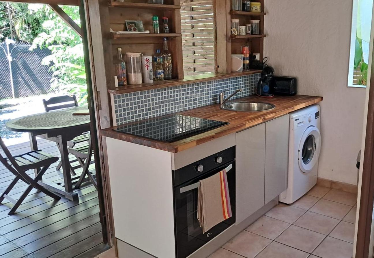 Kaz Creole Aventure Tropicale Insolite, Fibre, Jardin Et Jacuzzi Prives Saint-Francois  Exterior foto